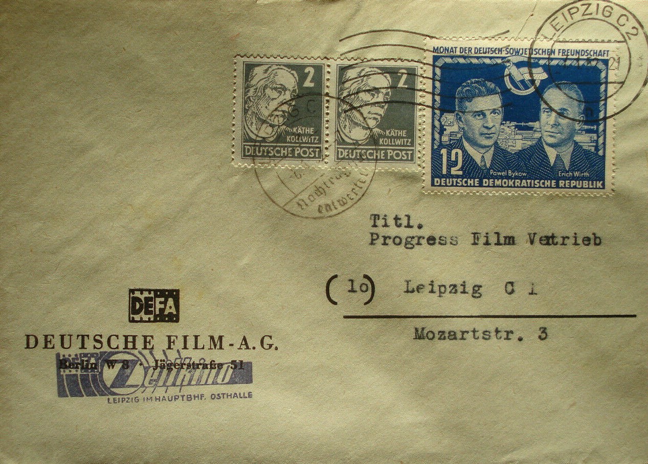 Post fürs Zeitkino in Leizig